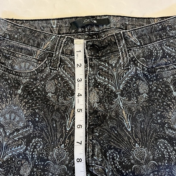 JOE’S JEANS Baroque Print The Skinny Stretch Patterned Jean- Size 26 - Picture 10 of 12